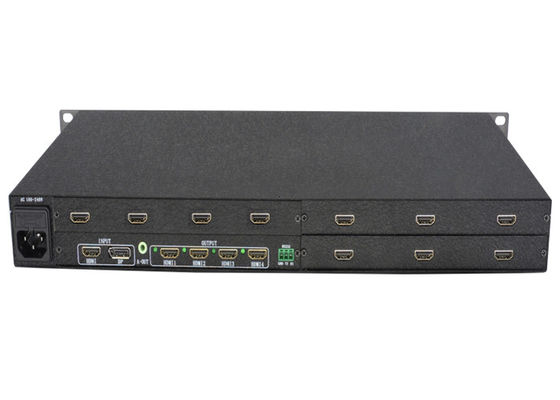 تسعة مخرجات 1080p 3x3 متحكم حائط الفيديو 4K 60Hz HDMI 2.0 المدخلات
