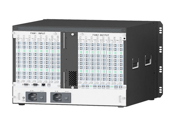 17 فتحة الألياف الكهرومغناطيسية Kvm العقدة المرسلة والمتلقي Kvm عبر الألياف الضوئية