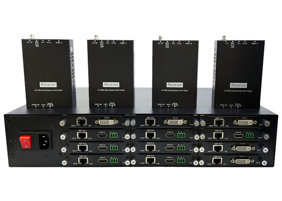 موسع 4K HDMI Over Cat5 بمدخلات Hdmi 12X ومخرجات HDBaseT