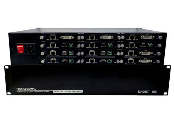 مقسم مجموعة موسع HDbaset 4k Pro من ديجيتال لينك فوق يدعم Cat5e / Cat6