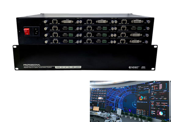 12 منفذ HDBT الارسال موسع Hdbaset لتحويل Hdmi 4K