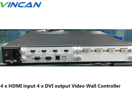 جهاز تحكم في الحائط بدقة 4K HDMI لعرض شاشة LCD فائقة النحافة فائقة الدقة