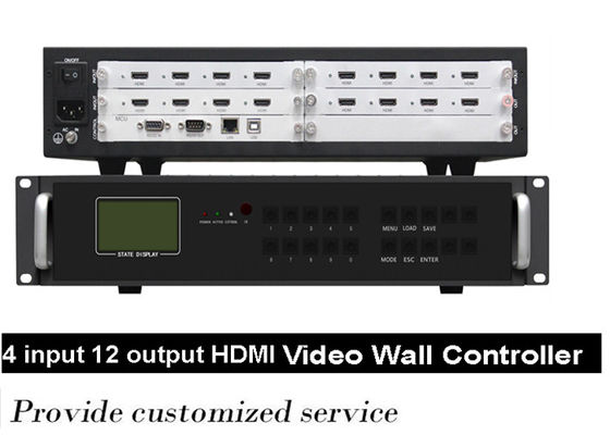 2x2 1x2 3x3 متعدد الأشكال LCD فيديو وحدة تحكم الجدار BNC أنثى الأنظمة