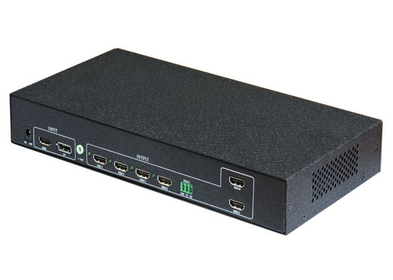 مدخلات HDMI 2.0 وأربعة مخرجات بجودة 1080p متحكم حائط فيديو 2x2 4K 60 هرتز