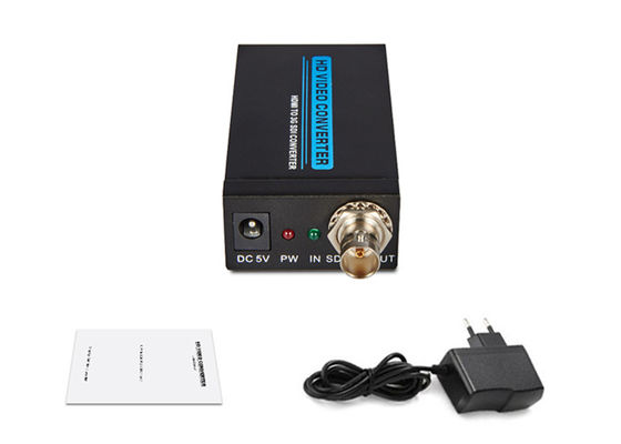1080P MINI HDMI إلى SD / HD / 3G SDI Converter مع HDMI1.3 HDCP1.1 / 1.2