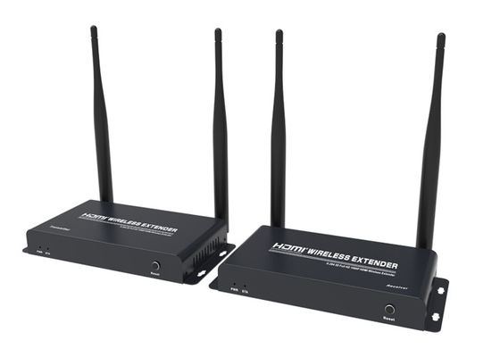 3D 1080P H.264 HDMI Over Wireless Extender 200M يدعم طريقة واحدة للتحكم بالأشعة تحت الحمراء