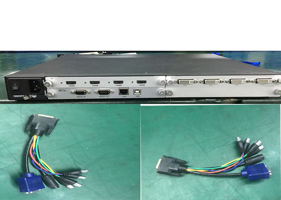 جهاز تحكم فيديو على جدار LCD 1920x1080 عالي الجودة يضمن زاوية عرض واسعة 178 درجة