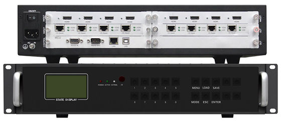 AC100-240v إمدادات الطاقة وحدة تحكم شاشة التلفزيون المتعددة HDMI / VGA / Av / Ypbpr / مدخل USB