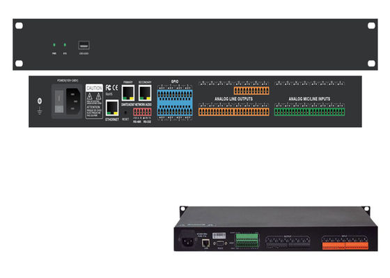 اتصال إيثيرنيت 100 ديسيبل Dante Sound Controller مصدر الطاقة الخارجي