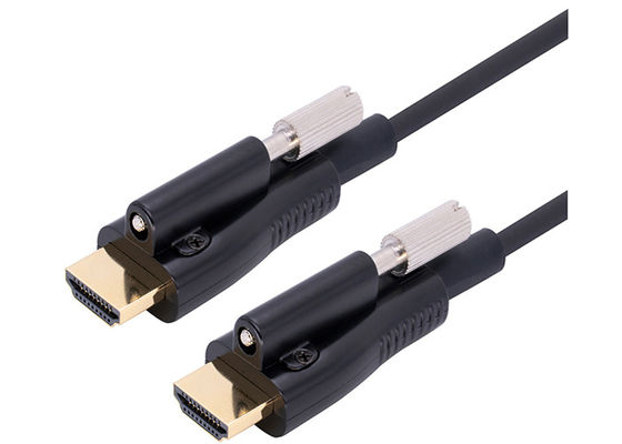 كابلات الألياف الضوئية فائقة السرعة 4K/8K، صفر تأخير