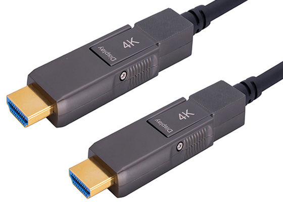 كابل الألياف الضوئية HDMI فائقة المسافة - 100m دعم HDR 8K