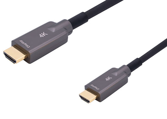 "كابل الألياف الضوئية HDMI فائق السرعة 4K / 8K الإرسال، صفر تأخير"