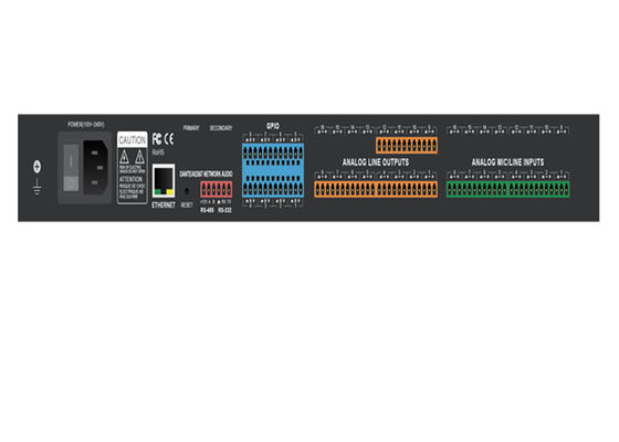 وحدة تحكم صوتية Ethernet Dante 8 X XLR / TRS Combo Jacks و ADI SHARC 21489 المعالج
