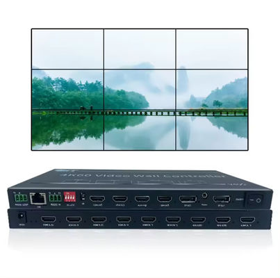 4k60 HDMI المصفوفة المفتاح 3x3 3x4 3x5 3x6 معالج الفيديو معالج جدار الفيديو