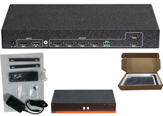 نظام العرض متعدد الشاشات مدخلات HDMI وتنسيق الصوت PCM تعزز شاشتك