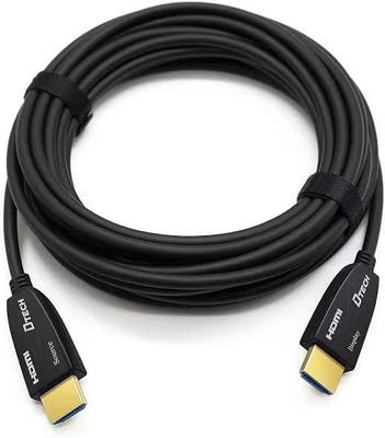 كابل الألياف الضوئية HDMI من المدى الطويل إلى 4K و 8K يدعم HDMI 2.0/1.4