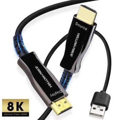 دقة 4K HDMI كابل الألياف الضوئية متوافق مع HDMI 2.0 صفر فقدان الإشارة