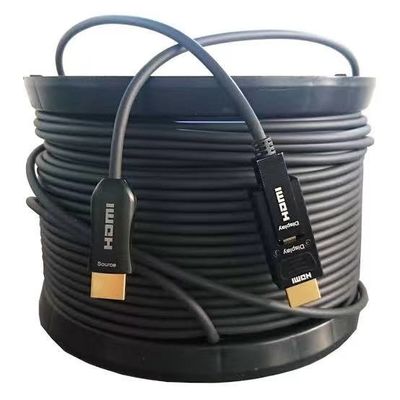 HDMI 2.0 كابل الألياف الضوئية دعم دقة 4K للاتصال لمسافات طويلة