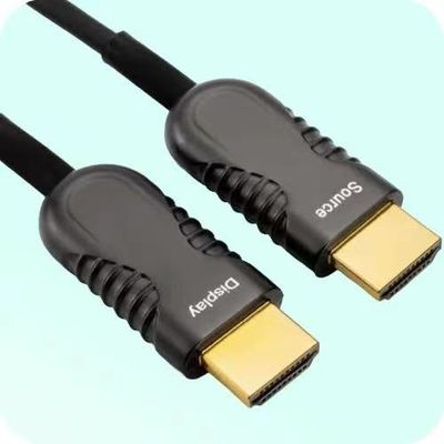 HDMI 2.0 كابل الألياف الضوئية دعم دقة 4K للاتصال لمسافات طويلة
