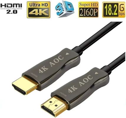 كابل الألياف الضوئية HDMI الطويل جداً