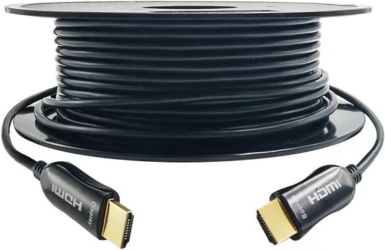 أداء عالي الصوت والفيديو كابل الألياف الضوئية HDMI حتى 4K 10m 50m