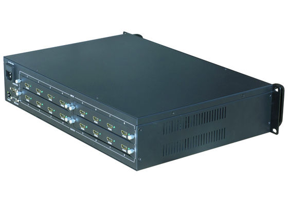 إمدادات الطاقة HDMI المصفوفة المفتاح 8x8 4x4 مع دعم الصوت و AC
