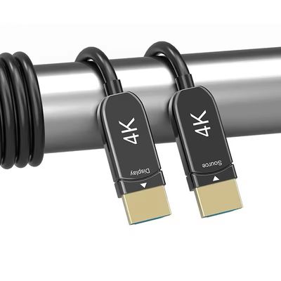 كابلات الألياف الضوئية HDMI لمسافات طويلة - تصل إلى 100 متر مع فقدان إشارة صفر