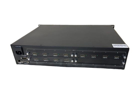 4 × 4 8 × 4 4 × 8 HDMI HDBaseT 225MHz مصفوفة مع 4 أجهزة استقبال حتى 1080p
