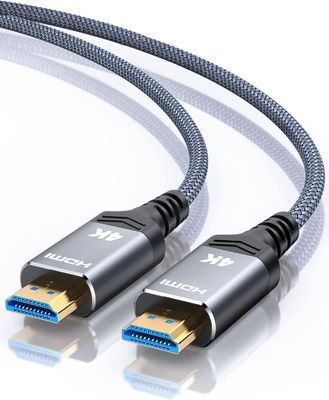 كابل الألياف الضوئية الألترا HD 4K HDMI طوله 100 متر ، مستقرة وخالية من التداخل