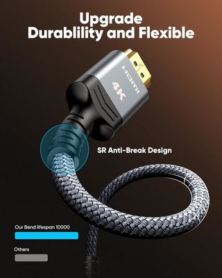 4K 60Hz HDMI كابل الألياف الضوئية - إرسال HDMI لمسافات طويلة
