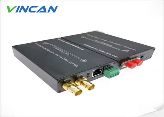 12G SDI غير مضغوط 4K فيديو فائبر مُوسع ---- الوقت الحقيقي UHD الإرسال البصري