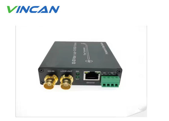 الموسع المهني 12G SDI مع 4K في الوقت الحقيقي، الصوت والبيانات عبر الألياف