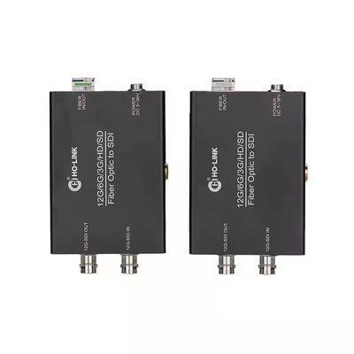 12G SDI Extender الضوئي لإشارات 4K بعيدة المدى بدون خسارة