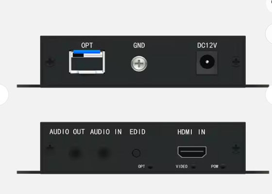 غير مضغوط 20km HD HDMI Fiber Optic Extender 1920x1200@60Hz وصل ولعب