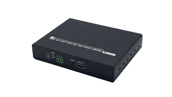 HD HDMI Extender عبر الألياف الضوئية حتى 20 كيلومتر لا تأخير، لا ضغط