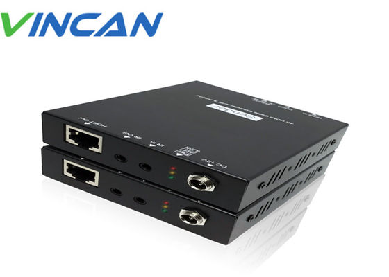 70m HDBaseT Extender 4K UHD HDMI Extender عبر Cat6 مع فترة تأخير صفر و IR RS-232