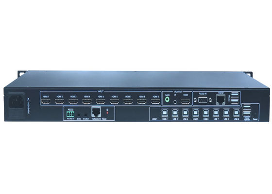 8X1 4k 60Hz HDMI Multiviewer HDCP 2.2 HDBaseT 70 متر منفذ الخروج