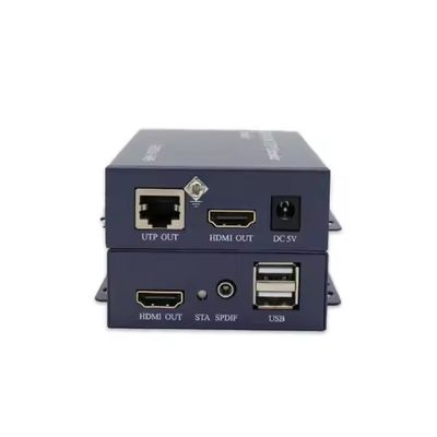 4K60 UHD فيديو وأصوات HDBaseT الإرسال عبر كابل واحد Cat6/6A