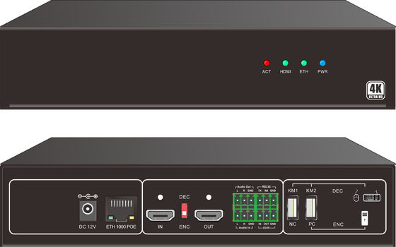 IP KVM Extender مع منصة الإدارة المركزية IP KVM على مستوى المؤسسة ، ودعم المنافذ التسلسلية وأجهزة الشبكة