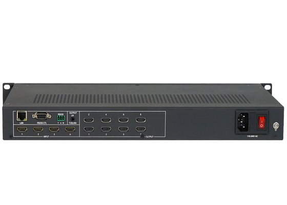 4 مدخل 8 مخرج HDMI LCD Video Wall 4k 60hz جهاز تحكم جدار العرض