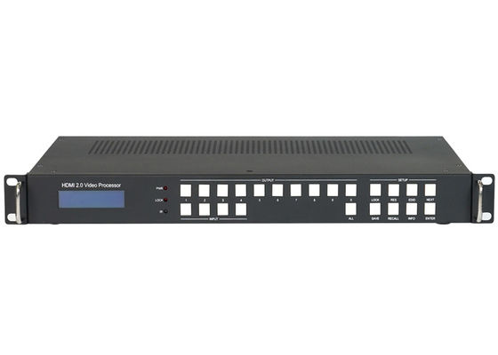 معالج حائط فيديو 3x3 HDMI مع 4 مدخلات 9 مخرجات