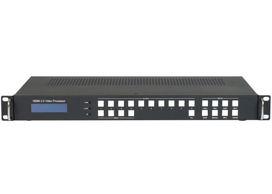 جهاز تحكم حائط فيديو التلفزيون HDMI 4x4 4k مع 4 مدخلات 16 مخرجات