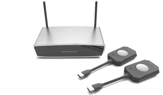 4K مدخل 1080P مخرج HDMI لاسلكي العرض Dongle محول مع HDMI مزدوج VGA مخرج لجهاز كمبيوتر محمول البث