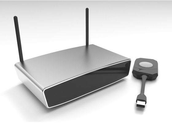 4K مدخل 1080P مخرج HDMI لاسلكي العرض Dongle محول مع HDMI مزدوج VGA مخرج لجهاز كمبيوتر محمول البث