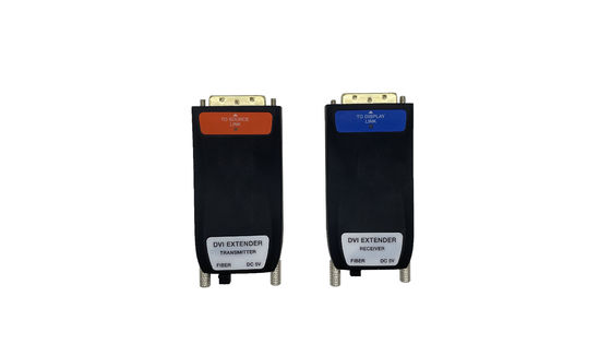 ناقل الألياف الضوئية MINI DVI - نقل فيديو عالي الجودة المدمج مع فترة تأخير صفر