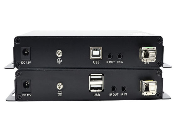 4K 60Hz HDMI Extender بصري مع تضمين الصوت HDMI 4K Extender عبر الألياف