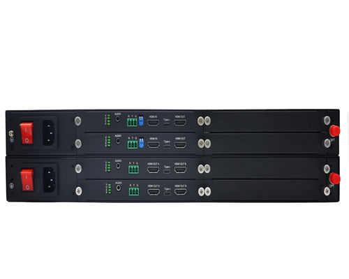 10km 4K 60Hz HDMI Extender عبر الألياف الضوئية لا خسائر لا تأخير