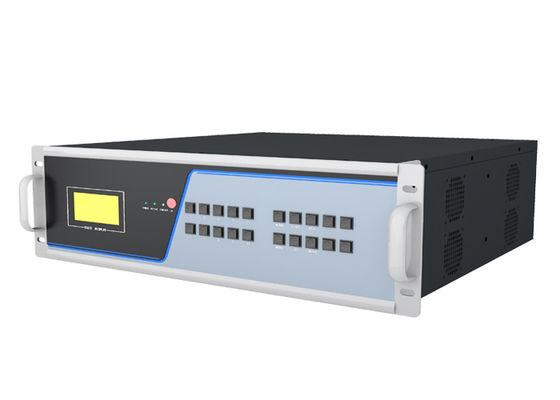 3840x2160 60 هرتز والتوافق التنازلي المتقدم FPGA 88 منافذ 3.5 U مصفوفة KVM