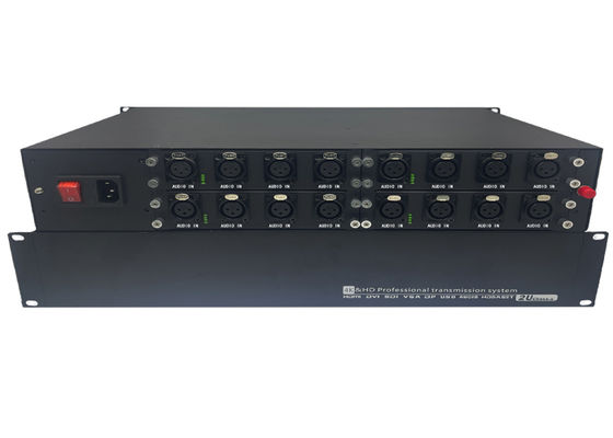 موسع صوت من الألياف الضوئية 8 قنوات 6 قنوات مع غلاف 1 u