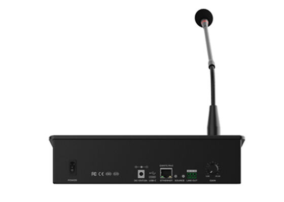 Paging Microphone System Dante Paging Microphone Touch Screen Paging Mic | Web-Based Control Solution